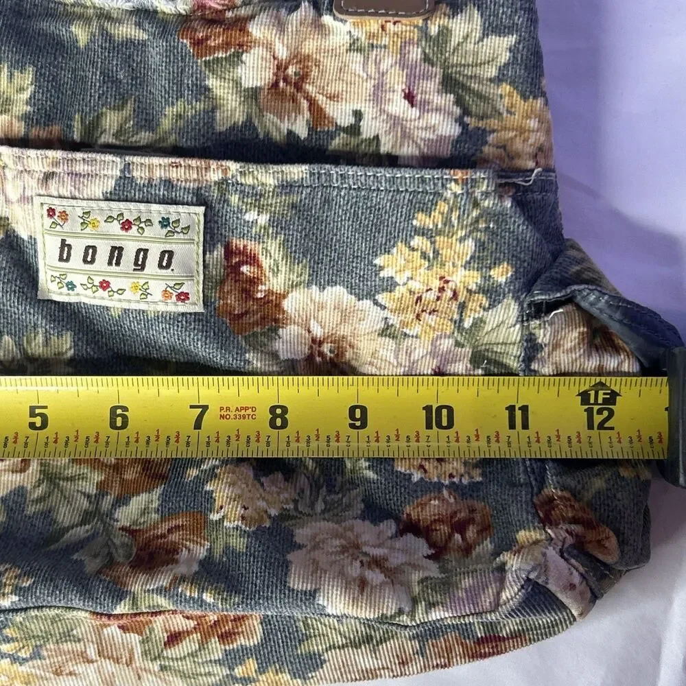 Vintage 90s Y2k Floral Purse Cottage Core Grunge Rose Pattern Soft Squishy Purse